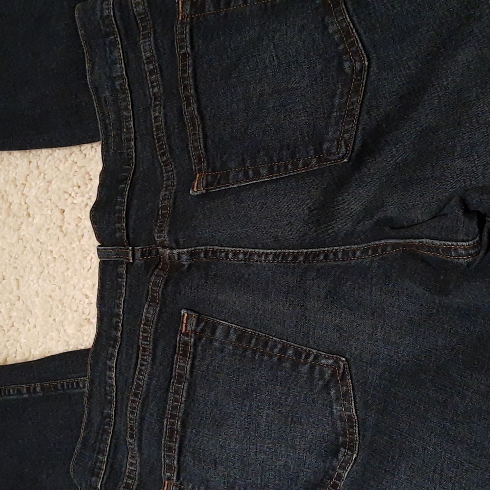 DONATED Men's Sonoma Relaxed Dark Blue Jeans, W 36, L 34 - Picture 6 of 6